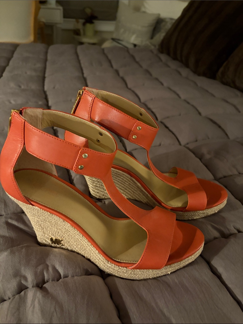 Michael kors Orange Wedges